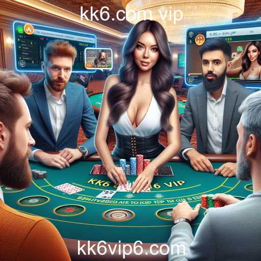Experiência Imersiva: Cassino Ao Vivo no kk6.com vip